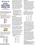 Excel Conditional Formatting Tip Card by 