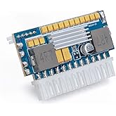 RGEEK 24pin DC ATX PSU 12V DC Input 450W Peak Output Switch DC-DC ATX Pico PSU Mini ITX PC Power