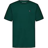 Tommy Hilfiger Boys' Short Sleeve Solid Crew Neck T-shirt, Soft, Comfortable, Relaxed Fit