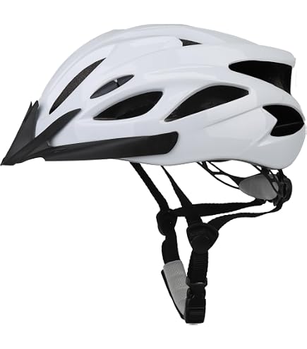 Amazon.com : Adult Cycling Bike Helmet, Lightweight and Adjustable with Pads&Visor for Men and Women,Premium Quality Airflow Unisex Bike Helmet,Suggested Fit 58-61 cm (Black) : Sports & Outdoors Amazon.com : Adult Cycling Bike Helmet, Lightweight and Adjustable with Pads&Visor for Men and Women,Premium Quality Airflow Unisex Bike Helmet,Suggested Fit 58-61 cm (Black) : Sports & Outdoors