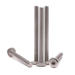 M6 x 60mm (20 PCS) Flat Round Head Socket Cap