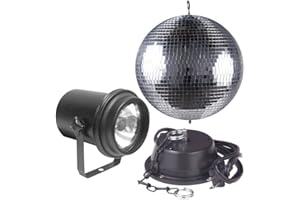 ADJ Products M-500L American Dj 12 Inch Mirror Ball Package