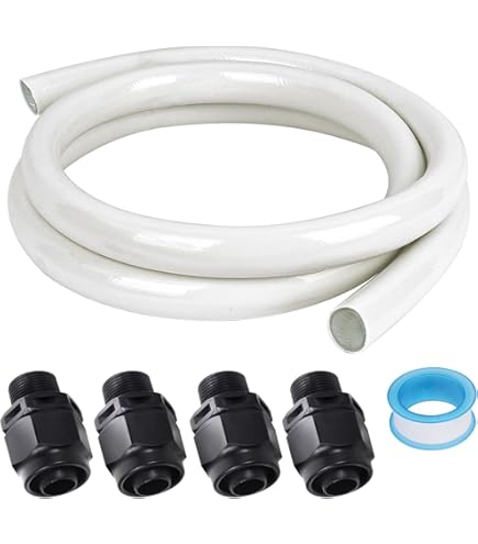 FERRODAY Stainless Steel Quick Disconnect Set 1/2 NPT...