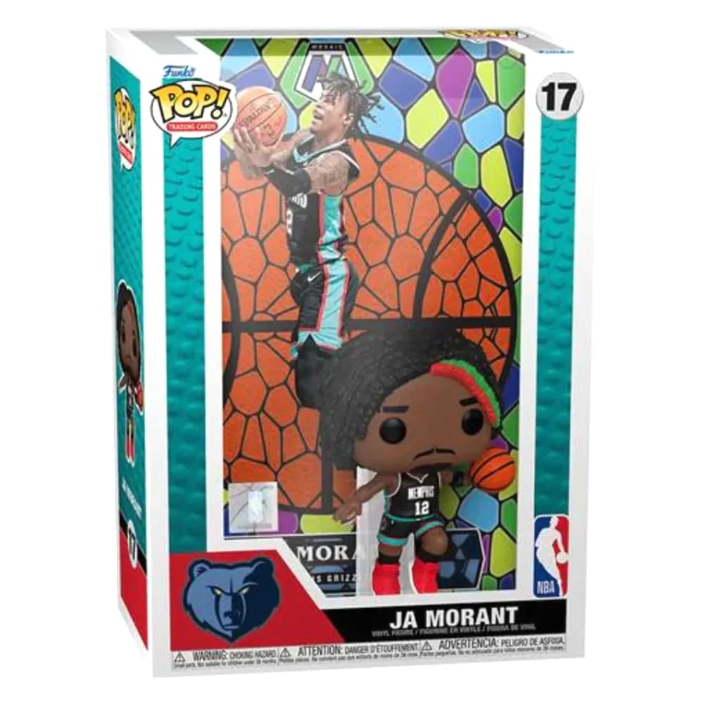 Funko POP! Trading Cards: Ja Morant - (Mosaic) - Collectable Vinyl Figure - Gift Idea - Official Merchandise - Toys for Kids & Adults - Model Figure for Collectors and Display