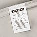 Amazon Brand - Pinzon 500-Thread-Count Pima Cotton Sateen Pillowcases - Standard, Canvas (Set of 2)