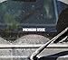 Michigan State University Sticker MSU Spartans Heavy-Duty Waterproof Car Decal for Windows, Laptops, Water Bottles (White Vinyl)