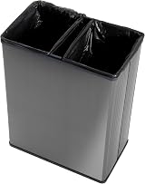 CURVER Verto 54L Recycling Bin Dual Compartments Pearl Grey view 7