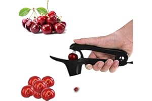 PACIOCEAN Cherry Pitter Tools,Cherry Pitter Olive Seed Remover Tool with Food-Grade Silicone Cup,Remove Cherry Seed in 1S wit
