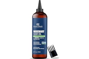 Botanic Hearth Rosemary Oil for Hair Growth | Strengthening Biotin, Jojoba, Castor Hair Growth Oil for frizzy hair | Dry, Dam