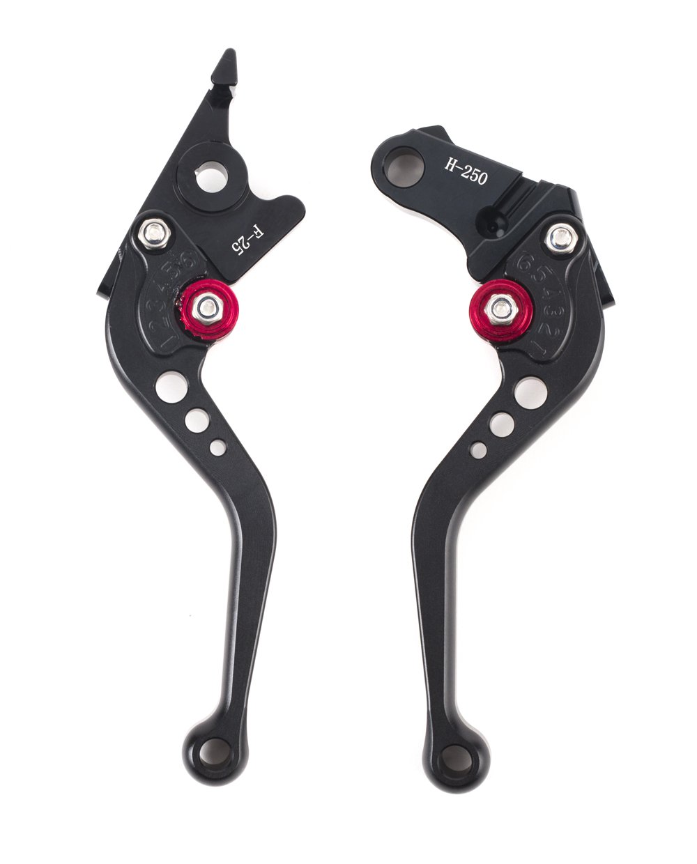 Motorcycle Short Brake Clutch Levers Adjustable Aluminum CNC for HONDA GROM/MSX125 2014-2017 CBR250R 2011- 2013 CB400F/CB400R 2013-2015 CBR500R/CB500F/X 2013-2014 CBR300R/CB300F/FA 2014-2016 SPL026
