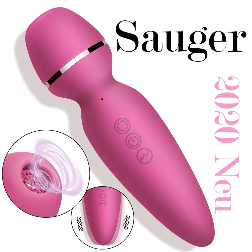 Fondlove Klitoris Sauger G-Punkt Vibratoren für Sie Nippel Stimulator Oral Sex Sexspielzeug für Frauen und Paare Brust Massagegerät mit Multifunktion 7 Saugmodi 7 Vibrationsmodi