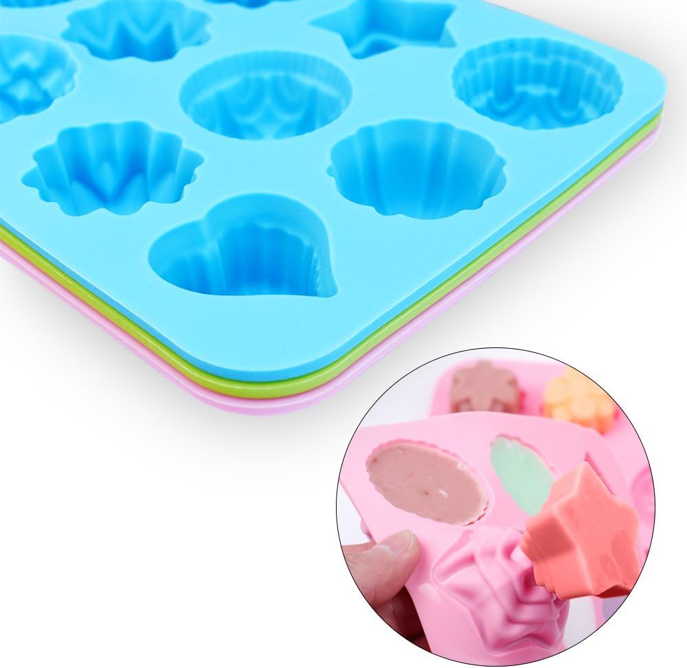 homEdge Food Grade Silicone Flowers Molds - Image 4