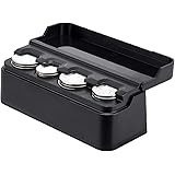 JoyTutus Coin Holder for Car Change Organizer Universal Storage Coin Money Dispenser Compatible with Most Car Trucks Accessor