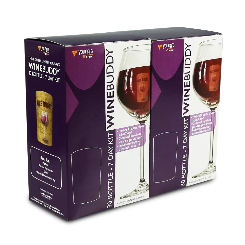 2 x Wine Buddy 30 Bottle White Zinfandel