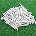 Crestgolf Wood Golf Tees 2-1/8 inch Pack of 100 (white)