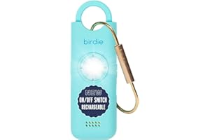 She's Birdie - The Original Personal Safety Alarm for Women by Women - Loud Siren, Strobe Light and Key Chain for Self Defens