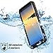 PunkCase Galaxy Note 8 Waterproof Case, [StudStar Series] [Slim Fit] [IP68 Certified] [Shockproof] [Dirtproof] [Snowproof] Armor Cover for Samsung Galaxy Note 8 [RED]