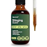 Stinging Nettle Leaf and Root 4 fl oz Liquid Extract - Natural Urinary & Kidney Support for Man and Woman - Organic Urtica Dioica - High Potency Herbal Supplement - 60-Day Supply