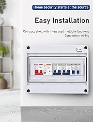 DIHOOL Ground Fault Circuit Breaker with Voltage
