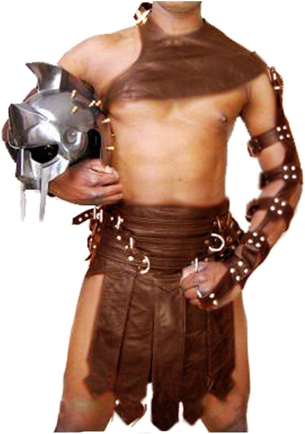 leather gladiator kilt