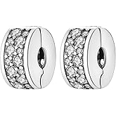 Annmors Clip Stoppers for Bracelets 925 Sterling Silver Safety Chain Security for Women Charm Bracelets