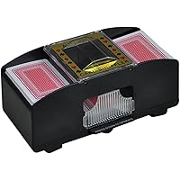 Vonsera Elektrische Kartenmischmaschine - Automatisch Für UNO, Poker & Blackjack