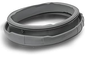 SRORA DC64-00802B Washer Door Boot Seal Gasket Diaphragm for Samsung Washing Machine WF210ANW/XAA WF218ANW/XAA WF220ANW/XAA WF331ANW/XAA WF328AAW/XAA Replaces DC64-00802A AP4342944/P4205725 PS4210920