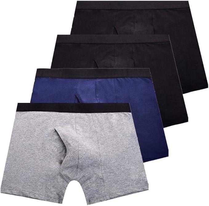 Slips Hommes 4 Pcs Europe Taille Hommes Boxers Shorts Culotte Ouverte