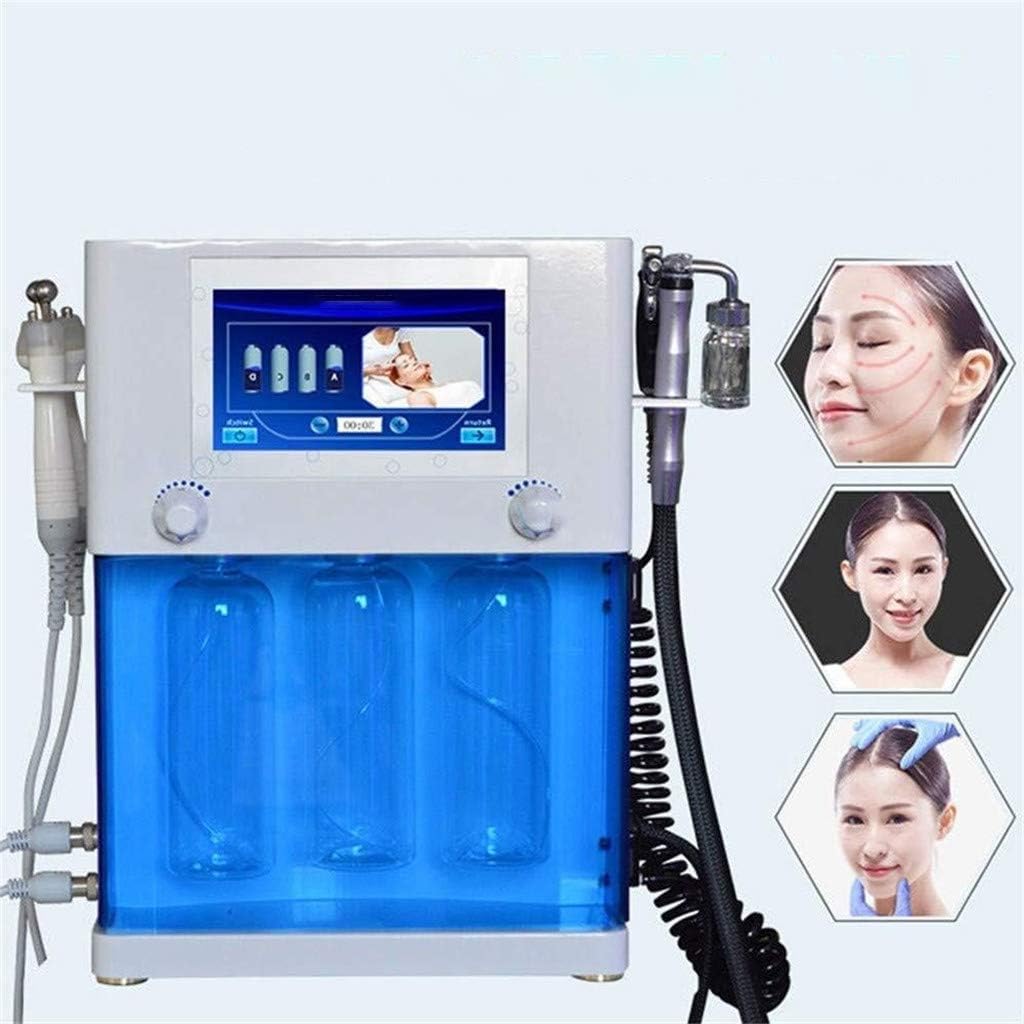 4 In 1 Facial Beauty Machine Microdermabrasion Hydro Dermabrasion Face Cleaning Water Oxygen Jet Peel Hydra Facial Therapy Skin Care Machine 0813