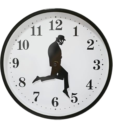 Amazon.com: TANKRIN Ministry of Silly Walks Clock, Silly Walk Wall