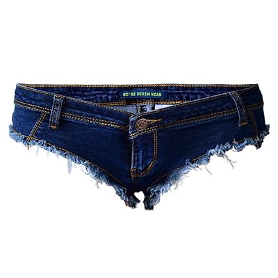 cheeky shorts denim