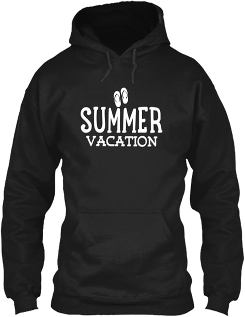 black summer hoodie