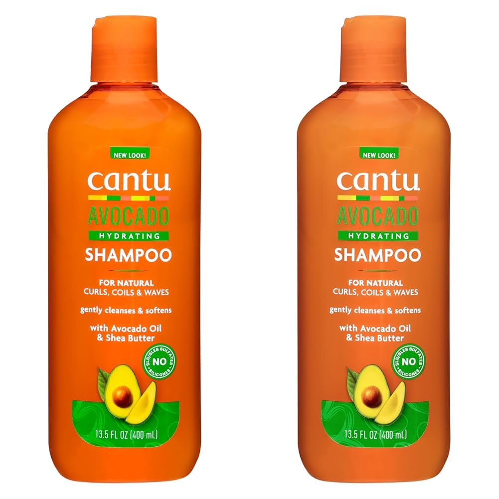 Cantu Avocado Shampoo 400ml (Pack of 2)