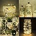 LED String Lights, Jeasun Candle Indoor/Ourdoor Micro LED Lights, 2m/6.5ft,Warm White Color, Battery Operated, Holiday DIY Decor Fairy Lights for Halloween Xmas New Year