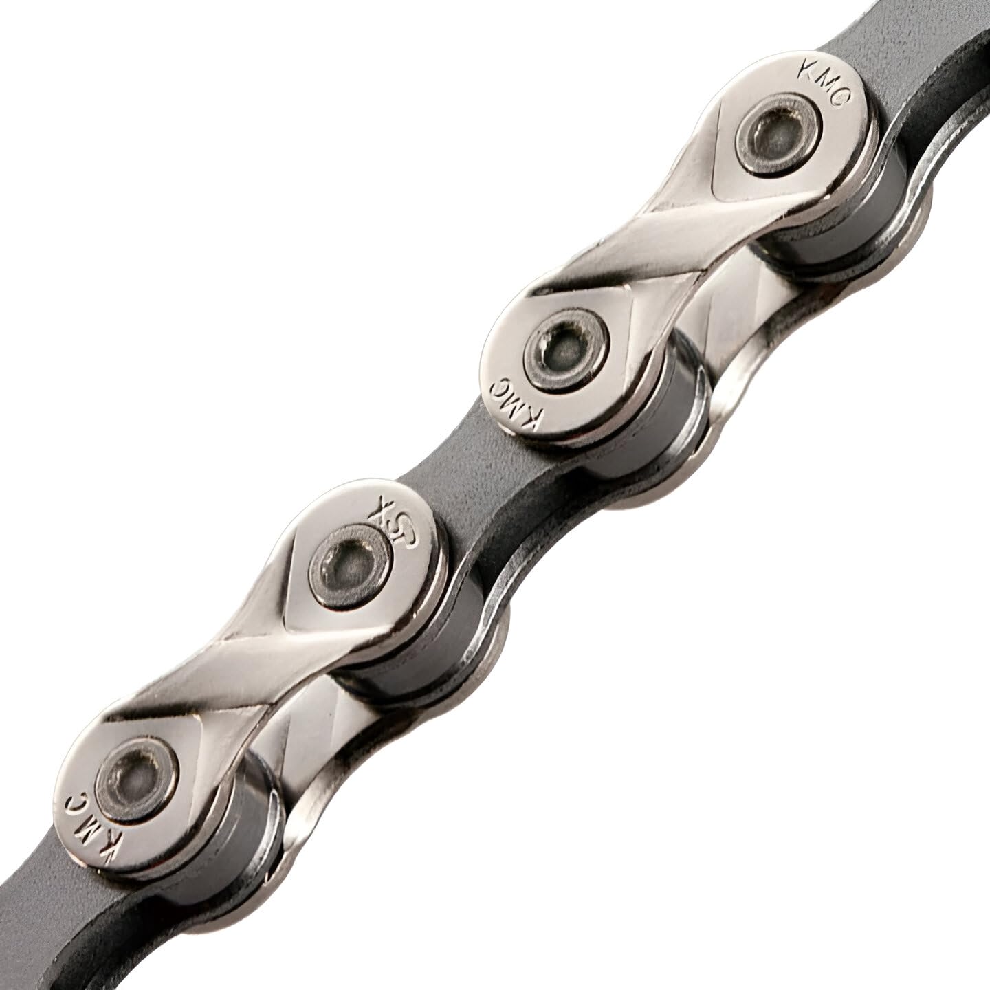 KMC X8 8-Speed Nickel Plate edition X-Series Bicycle Chain Compatible with Shimano, SRAM, Campagnolo and All Major Systems