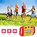 PROGRACE Kids Camera Dual Camera Selfie Digital Video Camera Camcorder for Boys Girls with 4X Digital Zoom, Flash Light and Funny Game(Christmas Edition)