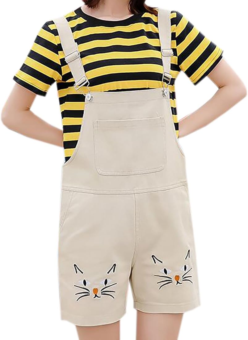 yellow jean jumpsuit