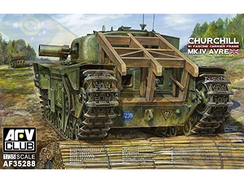 AFV Club 1/35 CHURCHILL MK IV AVRE W/ FASCINE CARRIER FRAME AF35288