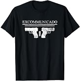 Excommunicado T-Shirt Novelty P30L Pistol Gun Gift T-Shirt Small