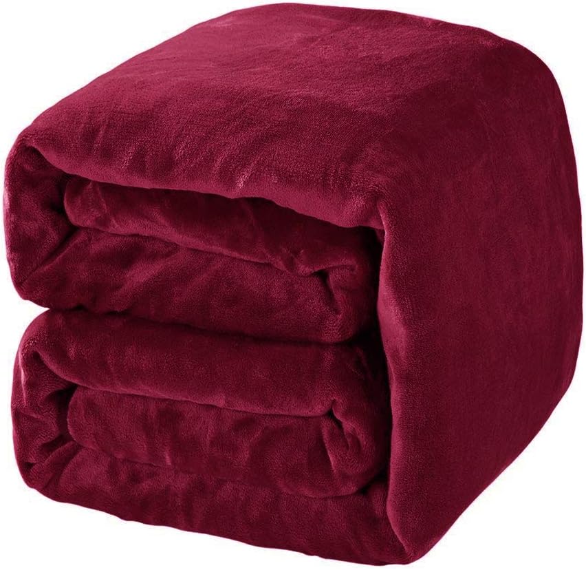 TASTELIFE Fleece Blanket Twin/Double Size Super Soft Flannel Fleece