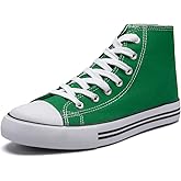 Kid's High Top Sneakers Classic High Tops Canvas Shoes for Girls and Boys, Lace up Tennis Shoes Fashion Canvas Sneakers Casual Shoes for Walking