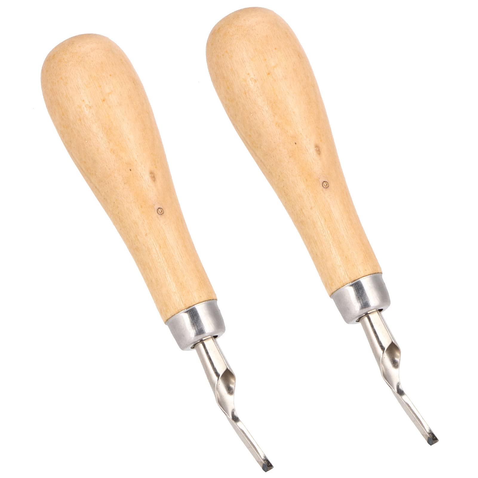 Linoleum Carving Engraving Tool Set Ideal for Rubber Stamp and Soft Wood 5 Different Blades Included