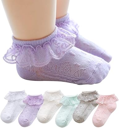 baby frilly socks