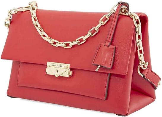 red michael kors bag