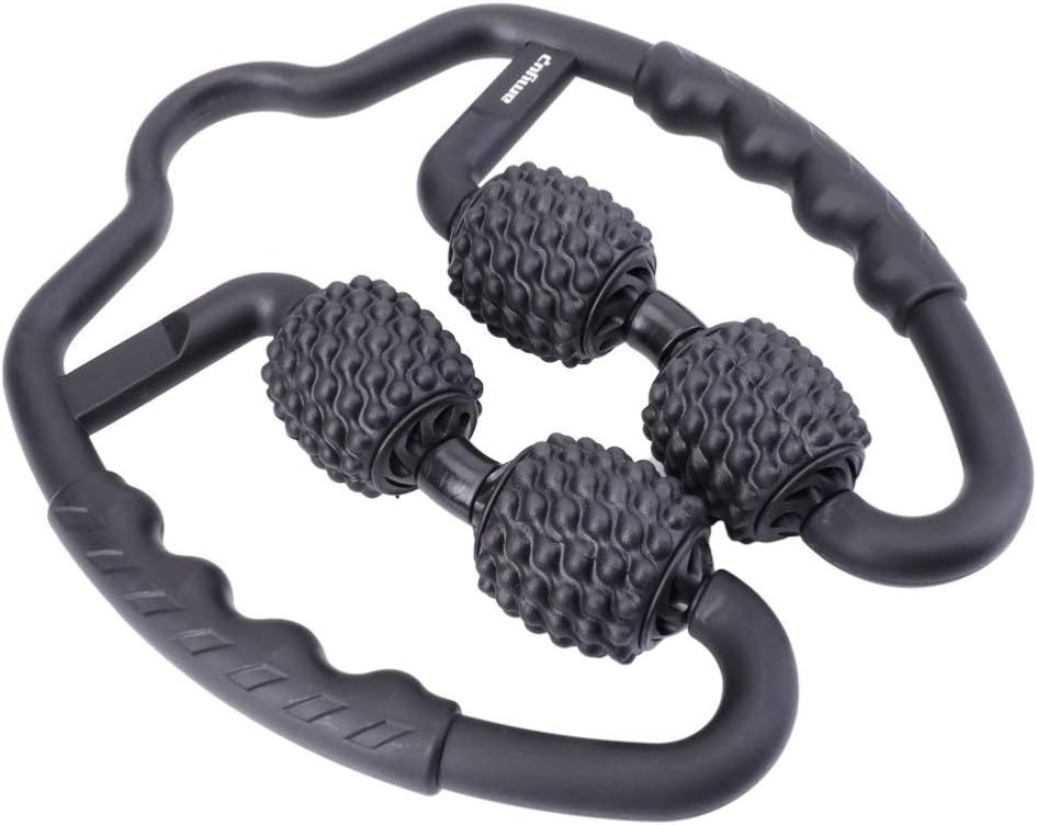 Foam Manual Roller Massager Muscle Massage Roller Massager Roller for Neck Shoulder Legs Arms Back Muscle - Image 3