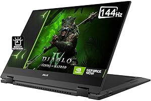 IST COMPUTERS ASUS Chromebook Flip Vibe CX55 2 in 1 Touchscreen Cloud Gaming Laptop (15.6" FHD 144Hz Display, Intel Core i5-1135G7 ( > i7-1065G7), 8GB RAM, 512GB SSD) Backlit KB, WiFi 6, Webcam, Chrome OS