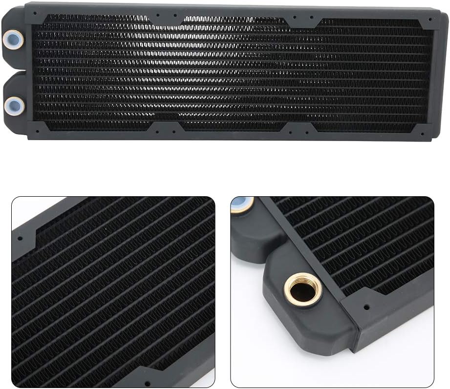 frenma Water Cooling Radiator, 14 Flat Tube G1/4 Computer