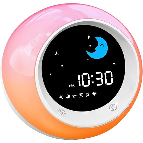 Skip Hop Smart Snail Sound Machine & Sleep Trainer - Night Light, Alarm Clock, Routine Helper For Kids