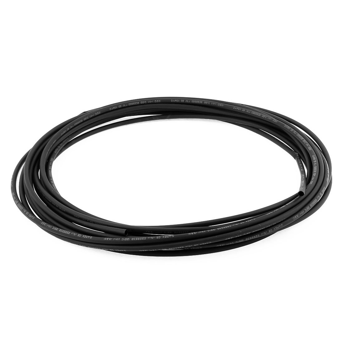 Sourcingmap Heat Shrink Tubing 3.5mm Dia 2:1 Rate Heat Shrink Tube Wire Wrap 10m Black