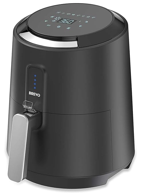 Amazon.com: Brevo 2.7qt 1400 W Digital freidora de aire con ...